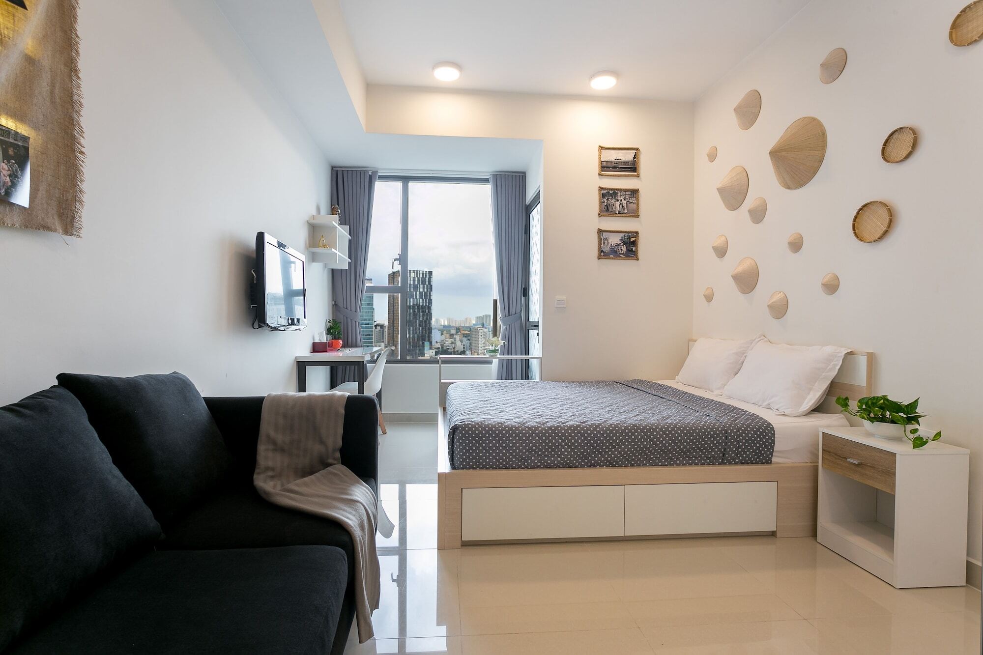Macy Studio Apartment Ho Či Minovo Město Exteriér fotografie